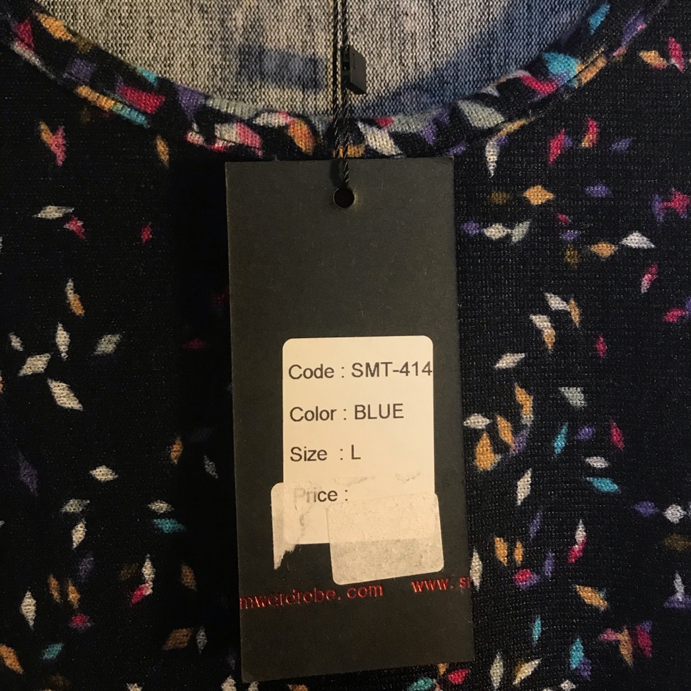 NWT SM Wardrobe Confetti MIDI Dress - Picture 4 of 4